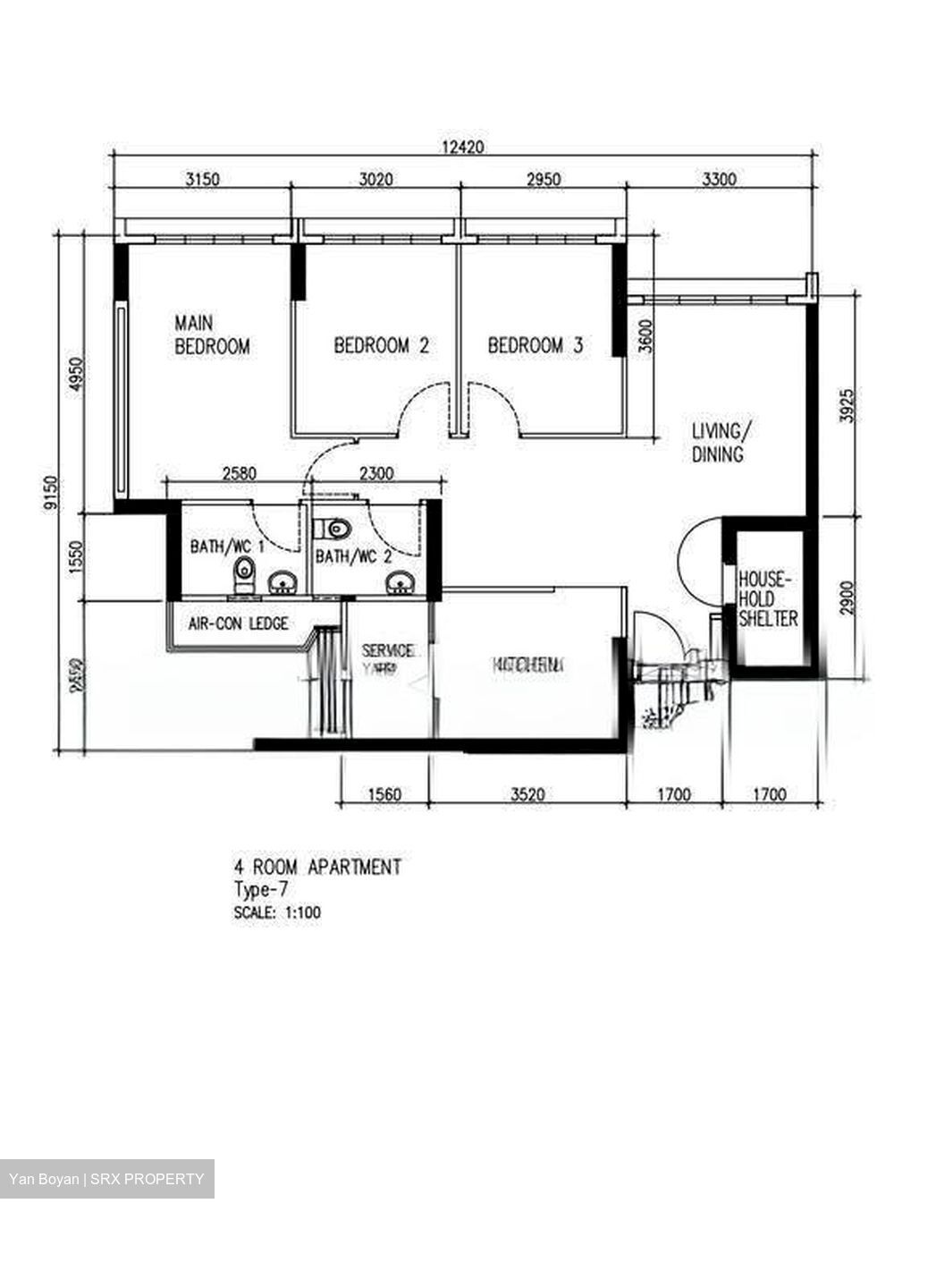 Blk 506B Angsana Breeze @ Yishun (Yishun), HDB 4 Rooms #607951081